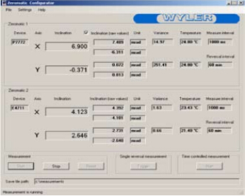 Dantsin-Wyler ZEROMATIC 雙軸測(cè)傾傳感器